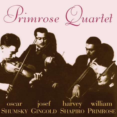 Primrose Quartet, 3 CDs