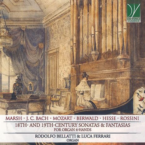 Sonaten &amp; Fantasien des 18. &amp; 19.Jahrhunderts für Orgel 4-händig, CD