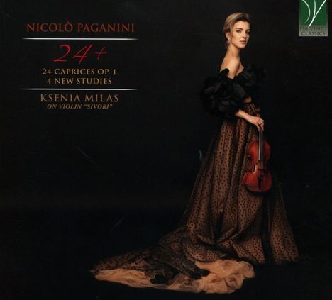 Niccolo Paganini (1782-1840): Capricen op.1 Nr.1-24 für Violine solo, CD