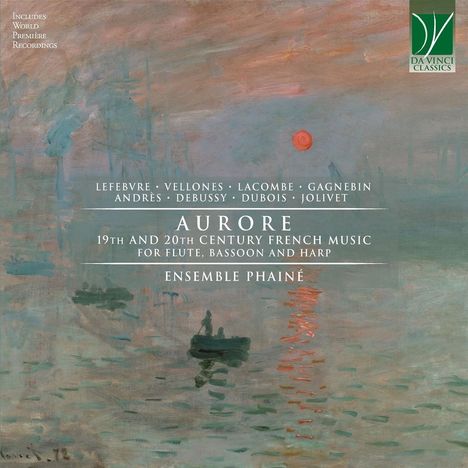Aurore - 19th &amp; 20th Century French Music for Flute,Basson and Harp, CD