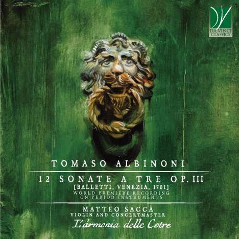 Tomaso Albinoni (1671-1751): Triosonaten op.3 Nr.1-12 (Balletti,Venezia 1701), CD