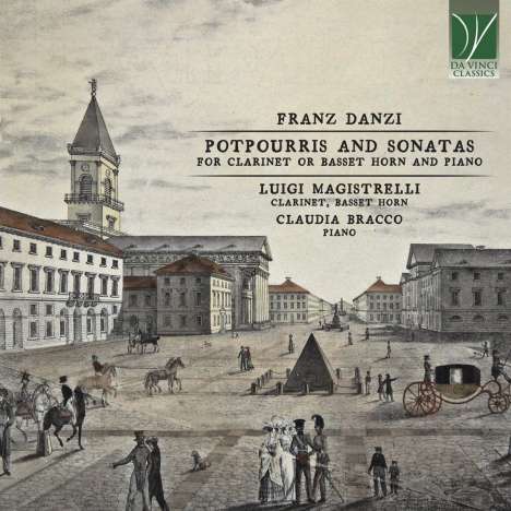 Franz Danzi (1763-1826): Kammermusik für Klarinette &amp; Klavier, CD
