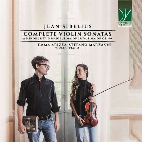 Jean Sibelius (1865-1957): Sonaten für Violine &amp; Klavier E-Dur, F-Dur &amp; a-moll, CD