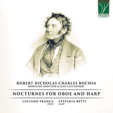 Charles Nicholas Bochsa (1789-1856): Nocturnes für Oboe &amp; Harfe, CD