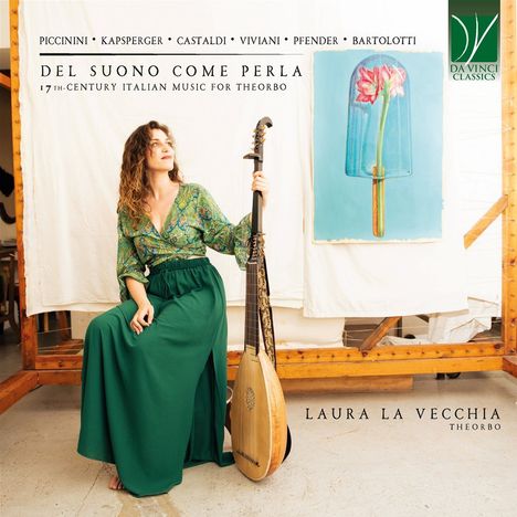 Laura La Vecchia - Del Suono come Perla (Italienische Musik des 17. Jahrhunderts für Theorbe), CD
