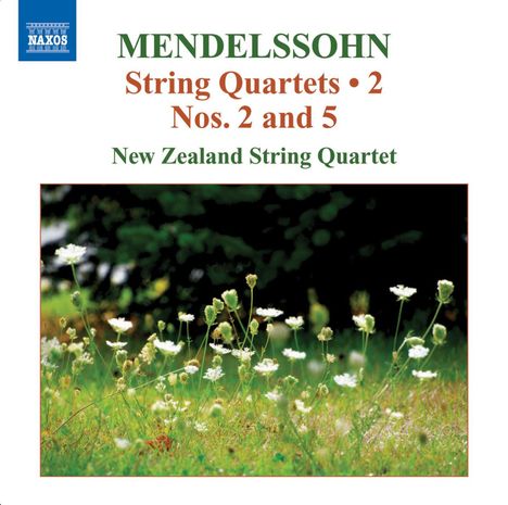 Felix Mendelssohn Bartholdy (1809-1847): Streichquartette Vol.2, CD