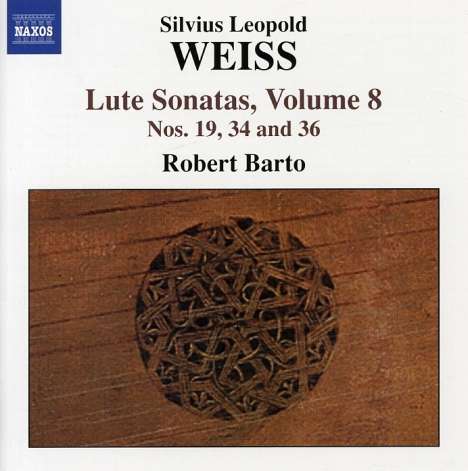 Silvius Leopold Weiss (1687-1750): Lautensonaten Vol.8, CD