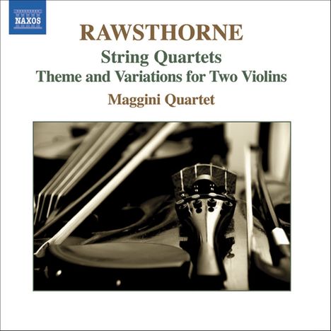 Alan Rawsthorne (1905-1971): Streichquartette Nr.1-3, CD