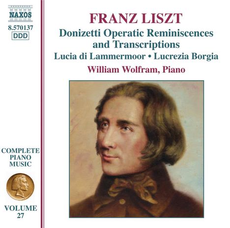 Franz Liszt (1811-1886): Klavierwerke Vol.27, CD
