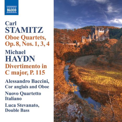 Carl Stamitz (1745-1801): Oboenquartette op.8 Nr.1,3,4, CD