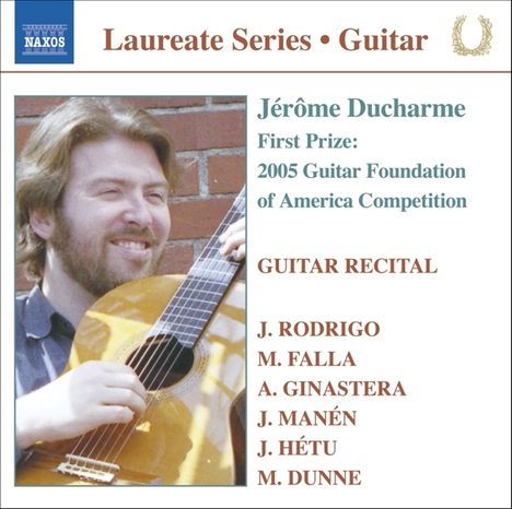 Jerome Ducharme- Guitar Recital, CD
