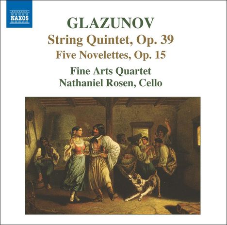 Alexander Glasunow (1865-1936): Streichquintett op.39, CD