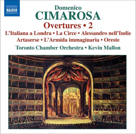 Domenico Cimarosa (1749-1801): Ouvertüren Vol.2, CD