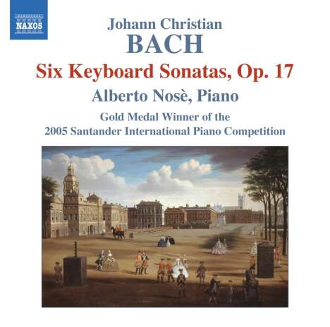 Johann Christian Bach (1735-1782): Cembalosonaten op.17 Nr.1-6, CD