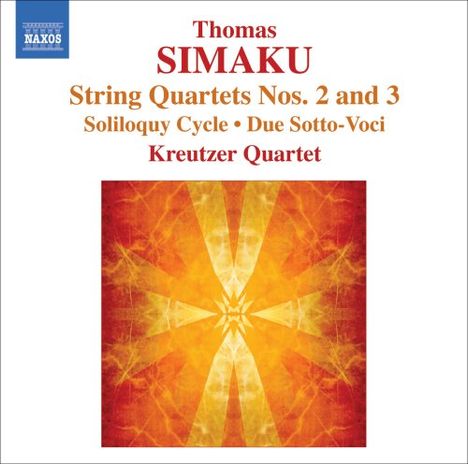 Thomas Simaku (geb. 1958): Streichquartette Nr.2 &amp; 3 ("Voci Celesti" &amp; "Radius"), CD