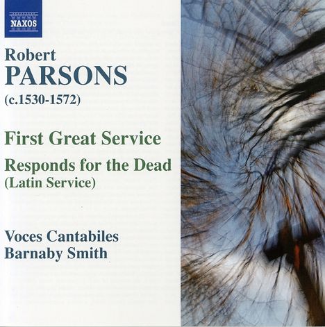 Robert Parsons (1530-1572): First Great Service, CD