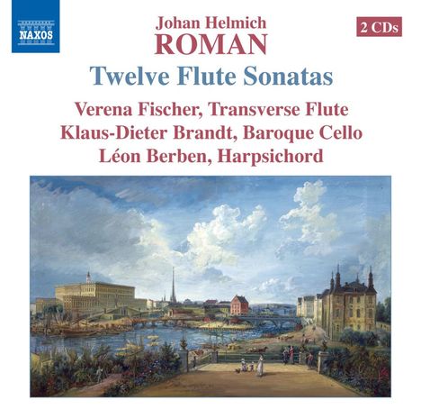 Johan Helmich Roman (1694-1758): Sonaten für Flöte,Cello &amp; Cembalo Nr.1-12, 2 CDs