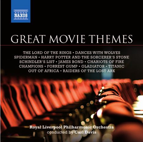 Royal Liverpool Philharmonic Orchestra - Great Movie Themes, CD