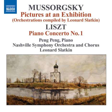 Modest Mussorgsky (1839-1881): Bilder einer Ausstellung (Orchesterfassung von Leonard Slatkin), CD