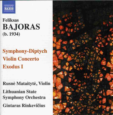 Feliksas Bajoras (geb. 1934): Symphony-Diptych, CD