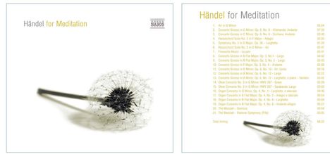 Georg Friedrich Händel (1685-1759): Händel for Meditation, CD