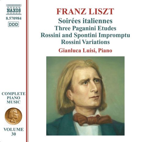 Franz Liszt (1811-1886): Klavierwerke Vol.30, CD
