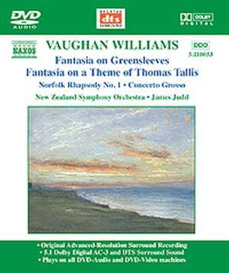 Ralph Vaughan Williams (1872-1958): Fantasia on a Theme by Tallis, DVD-Audio