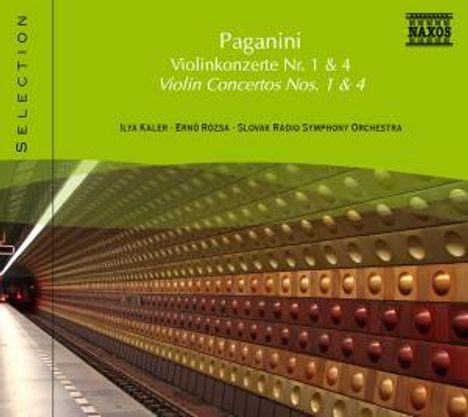 Naxos Selection: Paganini - Violinkonzerte Nr.1 &amp; 4, CD