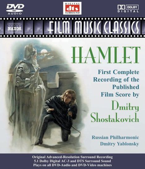Dmitri Schostakowitsch (1906-1975): Hamlet op.116 (Filmmusik), DVD-Audio