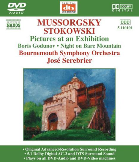 Modest Mussorgsky (1839-1881): Bilder einer Ausstellung (Orchester Fassung), DVD-Audio