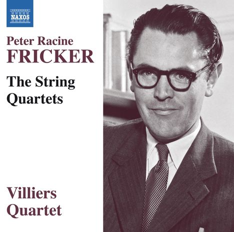 Peter Racine Fricker (1920-1990): Streichquartette Nr.1-3, CD