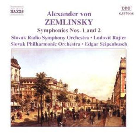 Alexander von Zemlinsky (1871-1942): Symphonien Nr.1 &amp; 2, CD