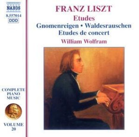 Franz Liszt (1811-1886): Klavierwerke Vol.20, CD