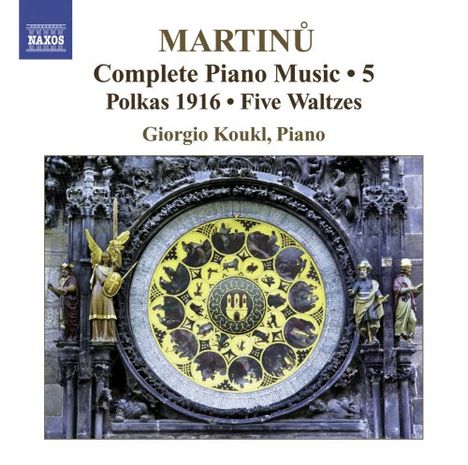 Bohuslav Martinu (1890-1959): Sämtliche Klavierwerke Vol.5, CD