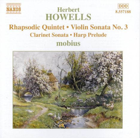 Herbert Howells (1892-1983): Rhapsodisches Quintett für Klarinette &amp; Streichquartett, CD