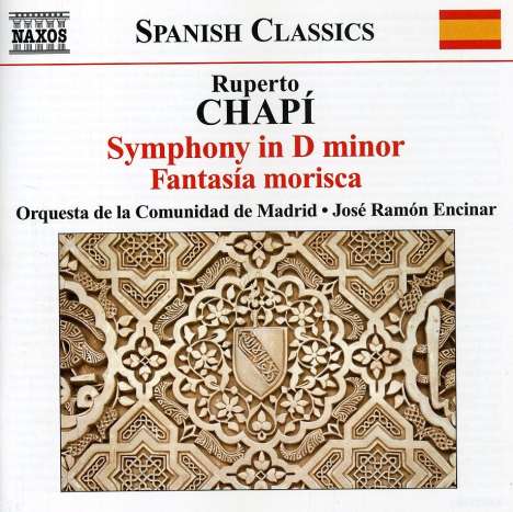 Ruperto Chapi (1851-1909): Symphonie d-moll, CD