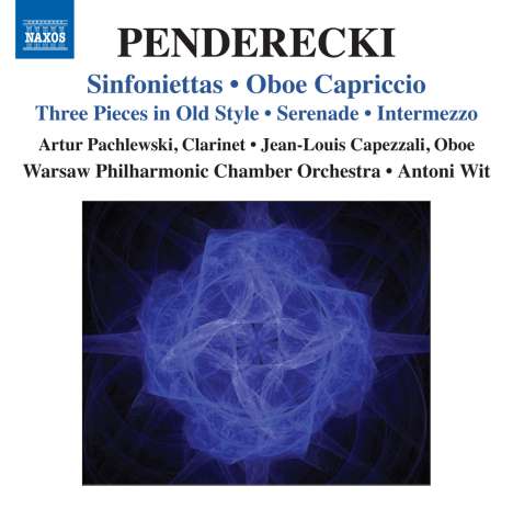 Krzysztof Penderecki (1933-2020): Sinfoniettas Nr.1 &amp; 2, CD