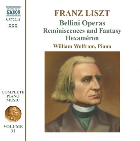 Franz Liszt (1811-1886): Klavierwerke Vol.31, CD