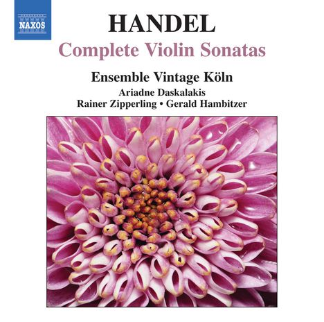 Georg Friedrich Händel (1685-1759): Violinsonaten HWV 358,359a,361,364a,368,370-373, CD