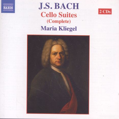 Johann Sebastian Bach (1685-1750): Cellosuiten BWV 1007-1012, 2 CDs