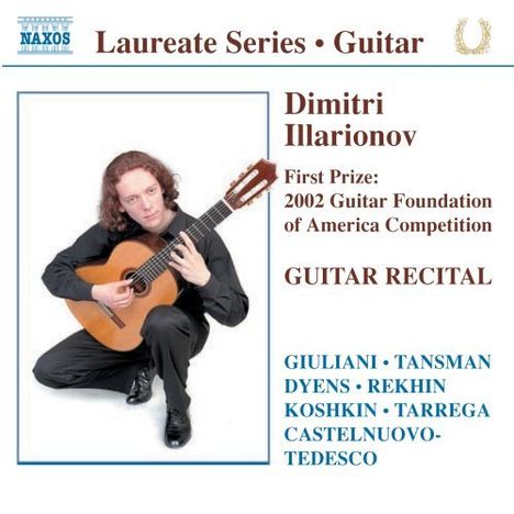 Dimitri Illarionov - Guitar Recital, CD