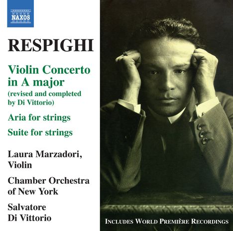 Ottorino Respighi (1879-1936): Violinkonzert A-Dur, CD