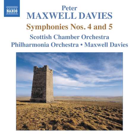 Peter Maxwell Davies (1934-2016): Symphonien Nr.4 &amp; 5, CD