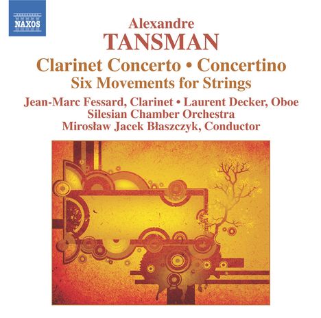 Alexandre Tansman (1897-1986): Klarinettenkonzert, CD