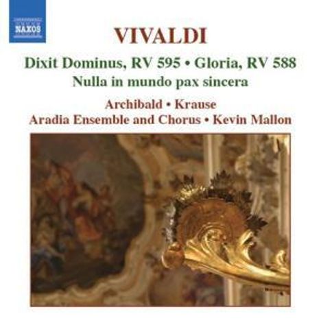 Antonio Vivaldi (1678-1741): Geistliche Musik Vol.1, CD