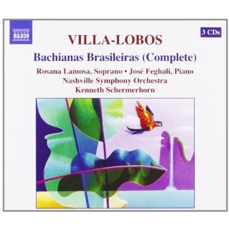 Heitor Villa-Lobos (1887-1959): Bachianas Brasileiras Nr.1-9, 3 CDs