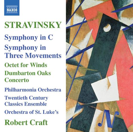 Igor Strawinsky (1882-1971): Symphonie in C (1940), CD