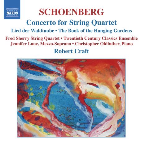 Arnold Schönberg (1874-1951): Konzert für Streichquartett &amp; Orchester, CD