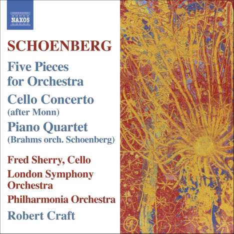 Arnold Schönberg (1874-1951): Stücke für Orchester op.16 Nr.1-5, CD