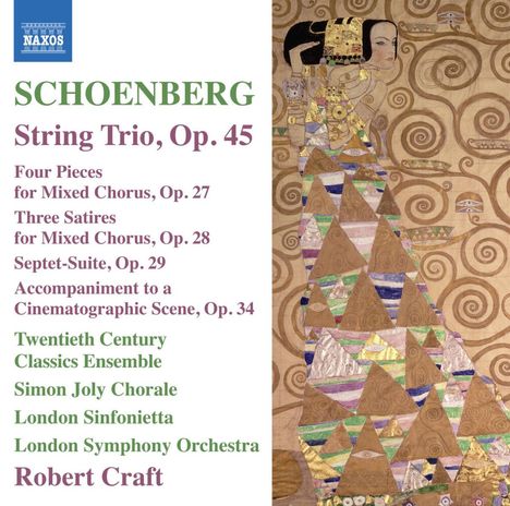 Arnold Schönberg (1874-1951): Streichtrio op.45, CD